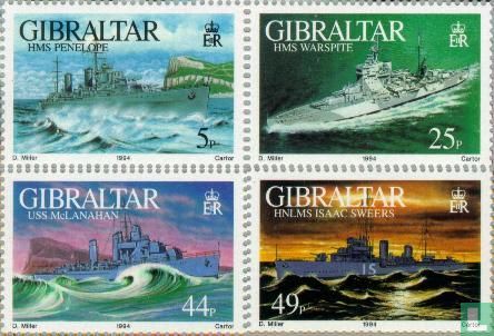 1994 World War II Warships (GIB 172)