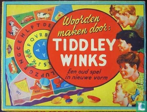 Woorden maken door: Tiddley Winks. Een oud spel in nieuwe vorm - Afbeelding 1