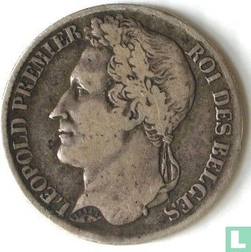 België 1 franc 1833 (muntslag) - Afbeelding 2