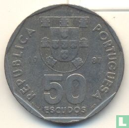 Portugal 50 Escudo 1987 - Bild 1