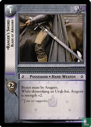 Ranger's Sword, Blade of Aragorn - Afbeelding 1