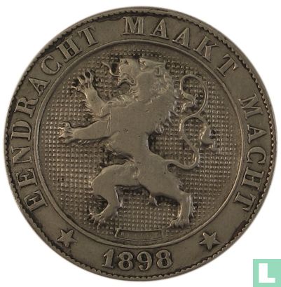 België 5 centimes 1898 (NLD) - Afbeelding 1