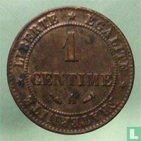 France 1 centime 1885 - Image 2