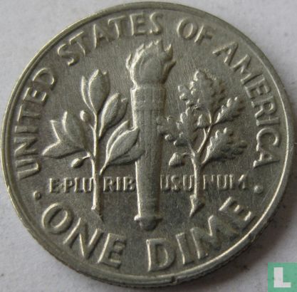 United States 1 dime 1977 (without letter) - Image 2