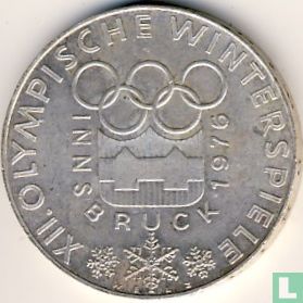 Oostenrijk 100 schilling 1974 "1976 Winter Olympics in Innsbruck" - Afbeelding 1