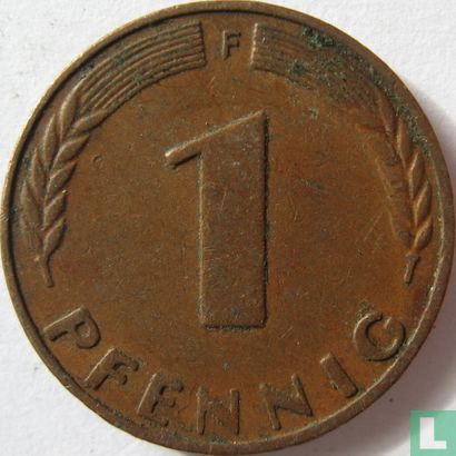 Allemagne 1 pfennig 1950 (F) - Image 2