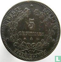 Frankrijk 5 centimes 1872 (A) - Afbeelding 2