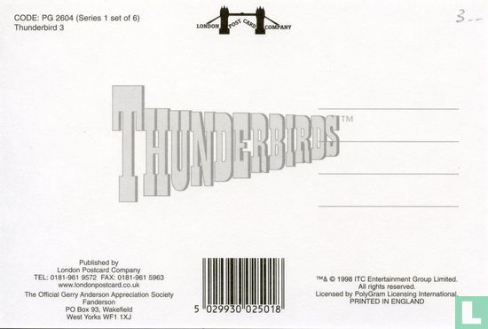 PG2604 - Thunderbird 3 - Afbeelding 2