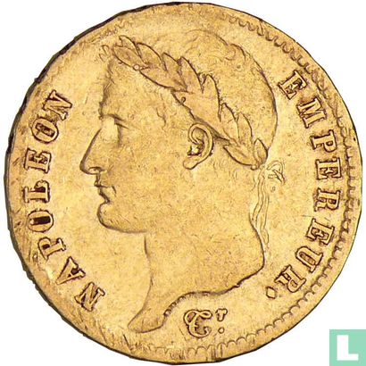 Frankrijk 20 francs 1809 (A) - Afbeelding 2