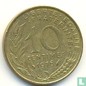 France 10 centimes 1976 - Image 1