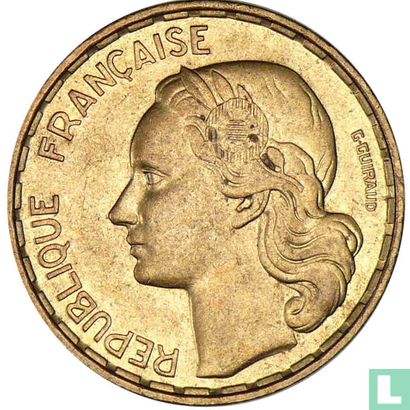 Frankrijk 50 francs 1952 (zonder B) - Afbeelding 2
