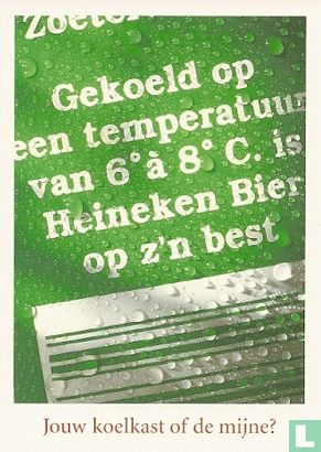 B001580 - Heineken "Jouw koelkast of de mijne?" - Afbeelding 1