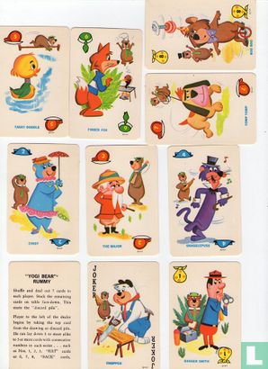 Yogi Bear Rummy Card Game - Afbeelding 2