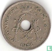 Belgium 10 centimes 1921 (NLD) - Image 1