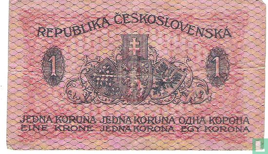 Czechoslovakia 1 Koruna - Image 1