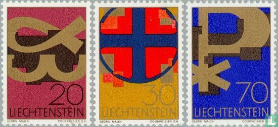 1967 Christian symbols (LIE 145)