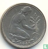 Germany 50 pfennig 1968 (G) - Image 1