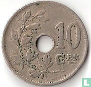 Belgium 10 centimes 1921 (NLD) - Image 2