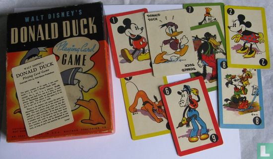 Donald Duck Playing Card Game - Afbeelding 2