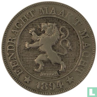 Belgium 10 centimes 1894 (NLD) - Image 1