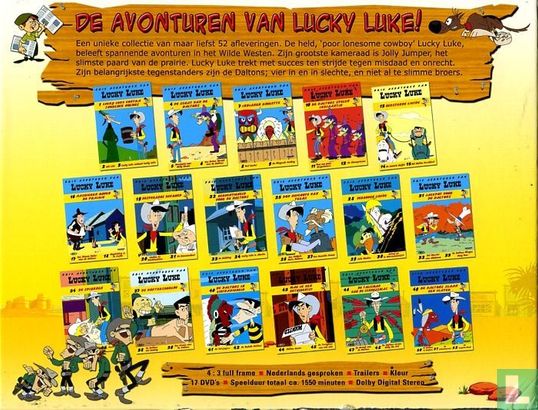 52 Avonturen van Lucky Luke [volle box] - Afbeelding 2