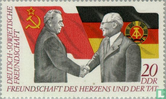 amitié entre l'Allemagne et la Russie