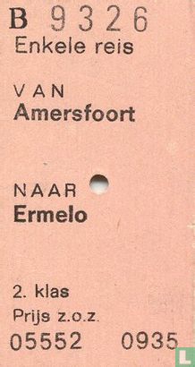 Enkele reis Amersfoort - Ermelo