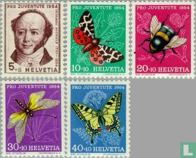 Butterflies and Insects - Pro Juventute
