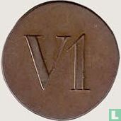 15 cent 1841-1859 Rijksgesticht Veenhuizen V1 - Afbeelding 2