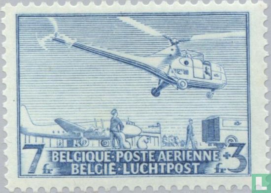 Service postal par hélicoptère