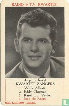 Radio & T.V. Kwartet, Joop de Knegt - Image 1