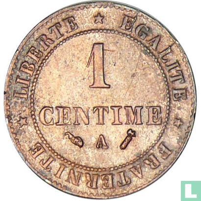 France 1 centime 1886 - Image 2