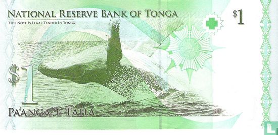 Tonga 1 Pa'anga ND ( 2009 ) - Afbeelding 2