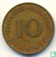 Duitsland 10 pfennig 1970 (G) - Afbeelding 2