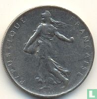 France 1 franc 1967 - Image 2