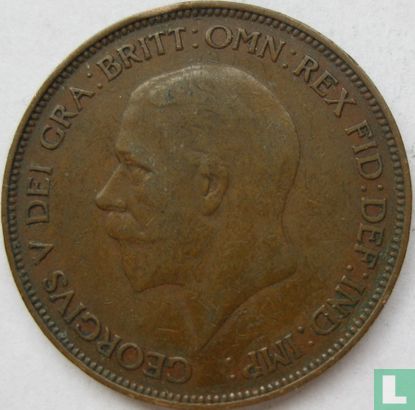 Royaume Uni 1 penny 1936 - Image 2