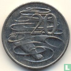 Australien 20 Cent 1996 - Bild 2