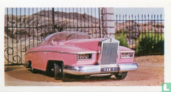 FAB 1, the super, super Rolls Royce owned by Lady Penelope Creighton-Ward and driven by the inimitable Parker. - Afbeelding 1