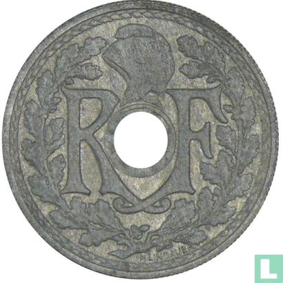 Frankrijk 20 centimes 1946 (zonder B) - Afbeelding 2