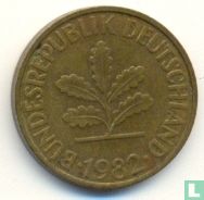 Duitsland 10 pfennig 1982 (D) - Afbeelding 1