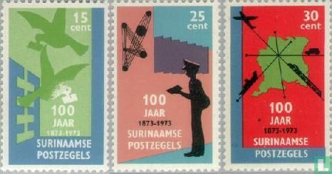 100 years of Surinamese stamps