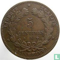 France 5 centimes 1879 (ancher without bar) - Image 2