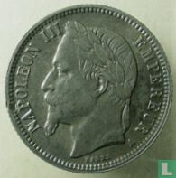 Frankrijk 1 franc 1867 (A) - Afbeelding 2