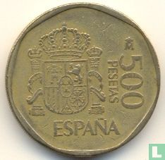 Spanje 500 pesetas 1989 - Afbeelding 2