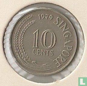 Singapour 10 cents 1979 - Image 1