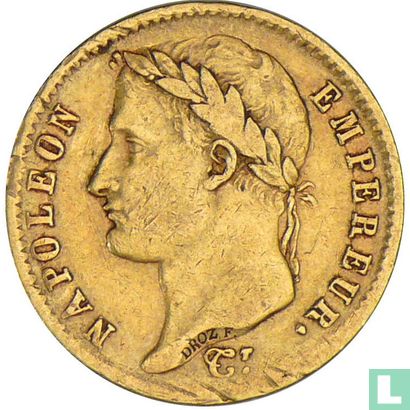 France 20 francs 1808 (W) - Image 2