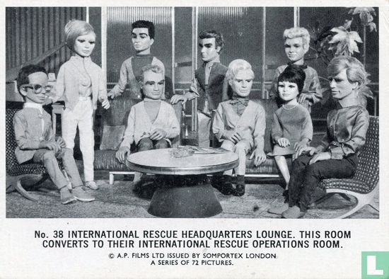 International Rescue headquarters lounge. This room converts to their International Rescue operating rooms. - Afbeelding 1