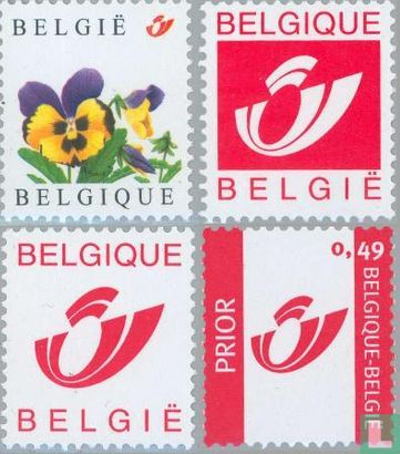 Postzegels van gepersonaliseerde reeksen