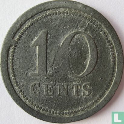 10 cent 1834 Leiden - Afbeelding 1