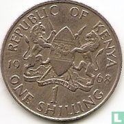 Kenya 1 shilling 1968 - Image 1